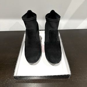 Tory Burch suede wedge Chelsea booties